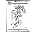 Gibson RT17F8WT3A cabinet parts diagram
