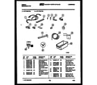 Gibson RT17F8WT3A ice maker installation parts diagram