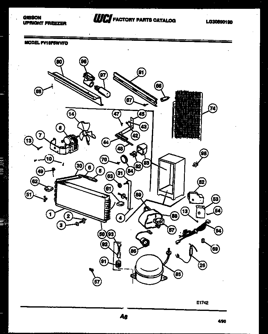 System and automatic defrost parts