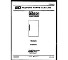 Gibson FV16F5WXFA  diagram