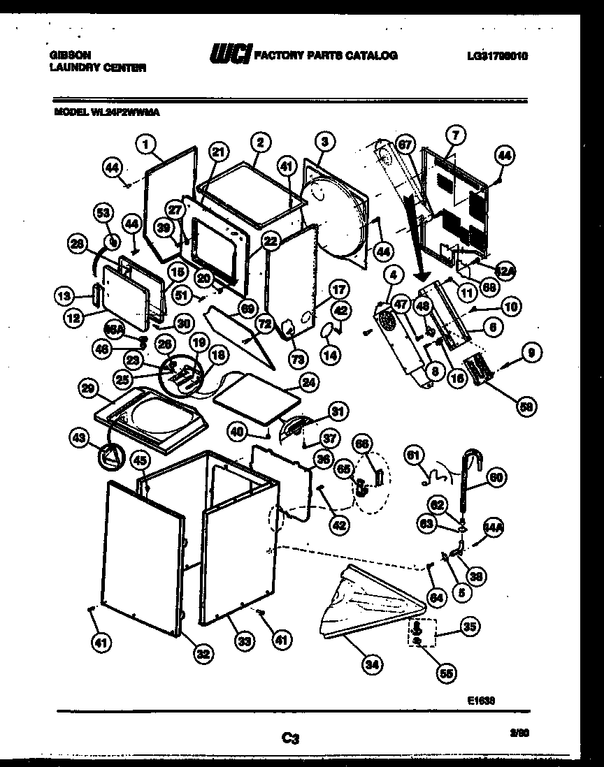 CABINET/BODY PARTS