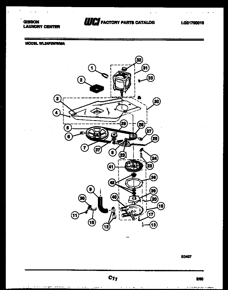 MOTOR AND PUMP PARTS