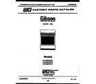Gibson CGC3M5WSTB cover page diagram