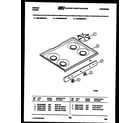 Gibson CGC3M5WSTB cooktop parts diagram