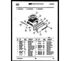 Gibson CGC3M5WSTC broiler drawer parts diagram