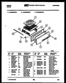 Broiler drawer parts