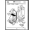 Gibson FV16F5WVFA cabinet parts diagram