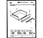 Gibson CEC3S5WSAE drawer parts diagram