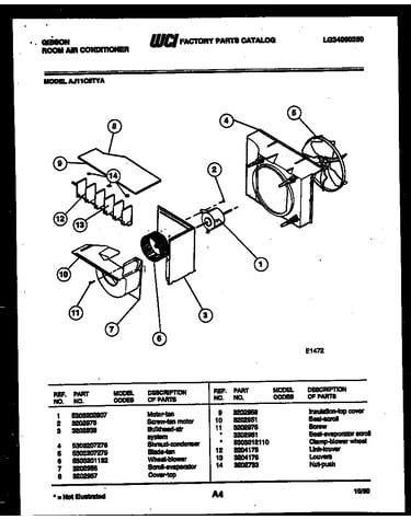 Air handling parts