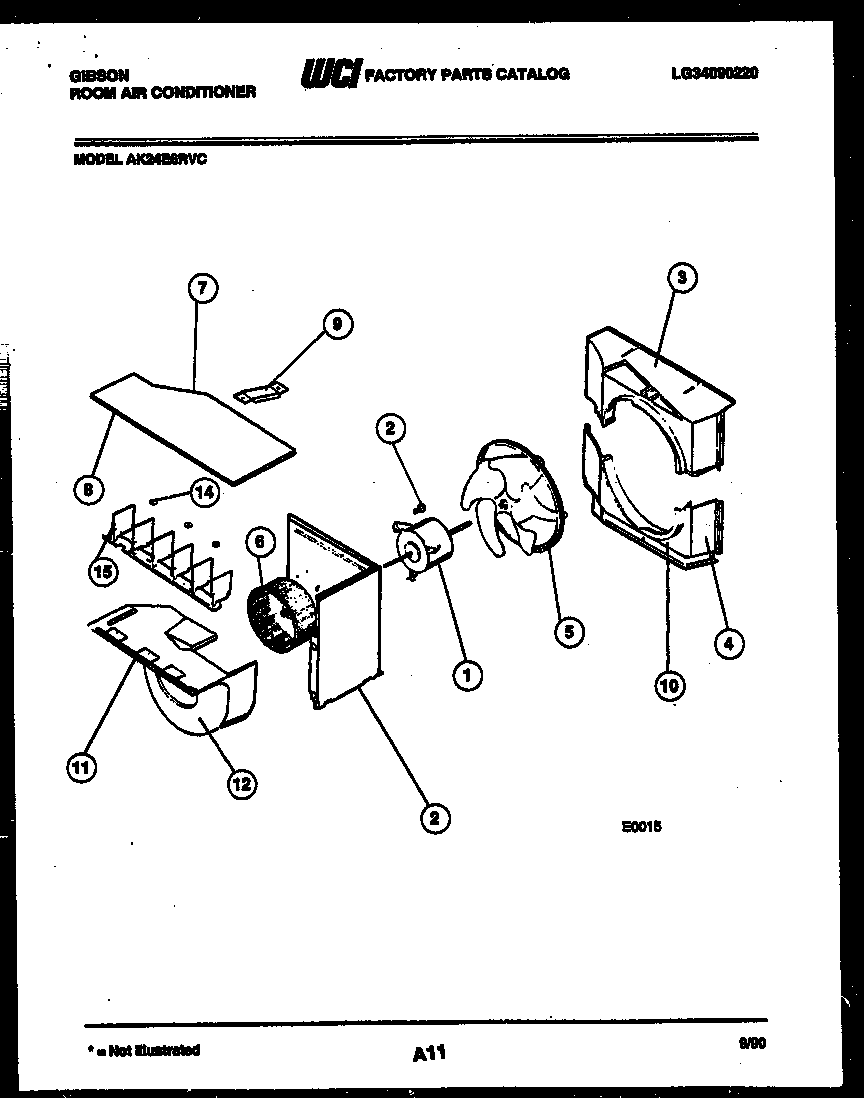 Air handling parts