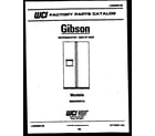 Gibson RS22F9WS1G front cover diagram