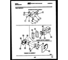 Gibson RS22F9WS1G refrigerator control assembly, damper control assembly and f diagram