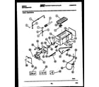 Gibson RS22F9WS1G ice maker and installation parts diagram