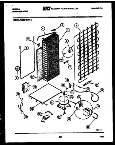System and automatic defrost parts