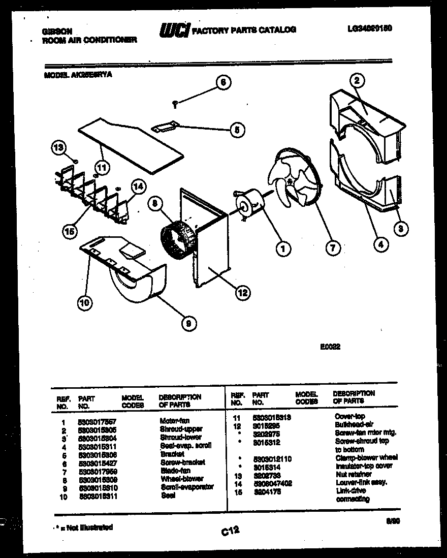 Air handling parts