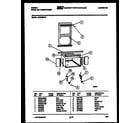 Gibson AK25E5RYA cabinet and installation parts diagram