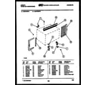 Gibson AM10C5EYA cabinet and installation parts diagram