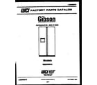 Gibson RS22F9WS1H front cover diagram
