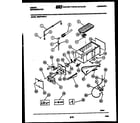 Gibson RS22F9WS1H ice maker and installation parts diagram