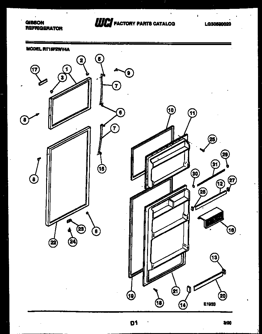 Door parts