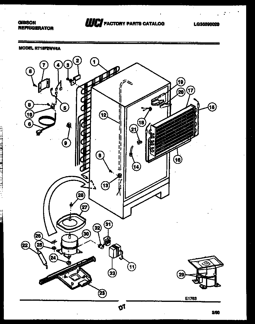 SYSTEM AND AUTOMATIC DEFROST PARTS