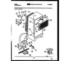Gibson RT15F2WV4A system and automatic defrost parts diagram