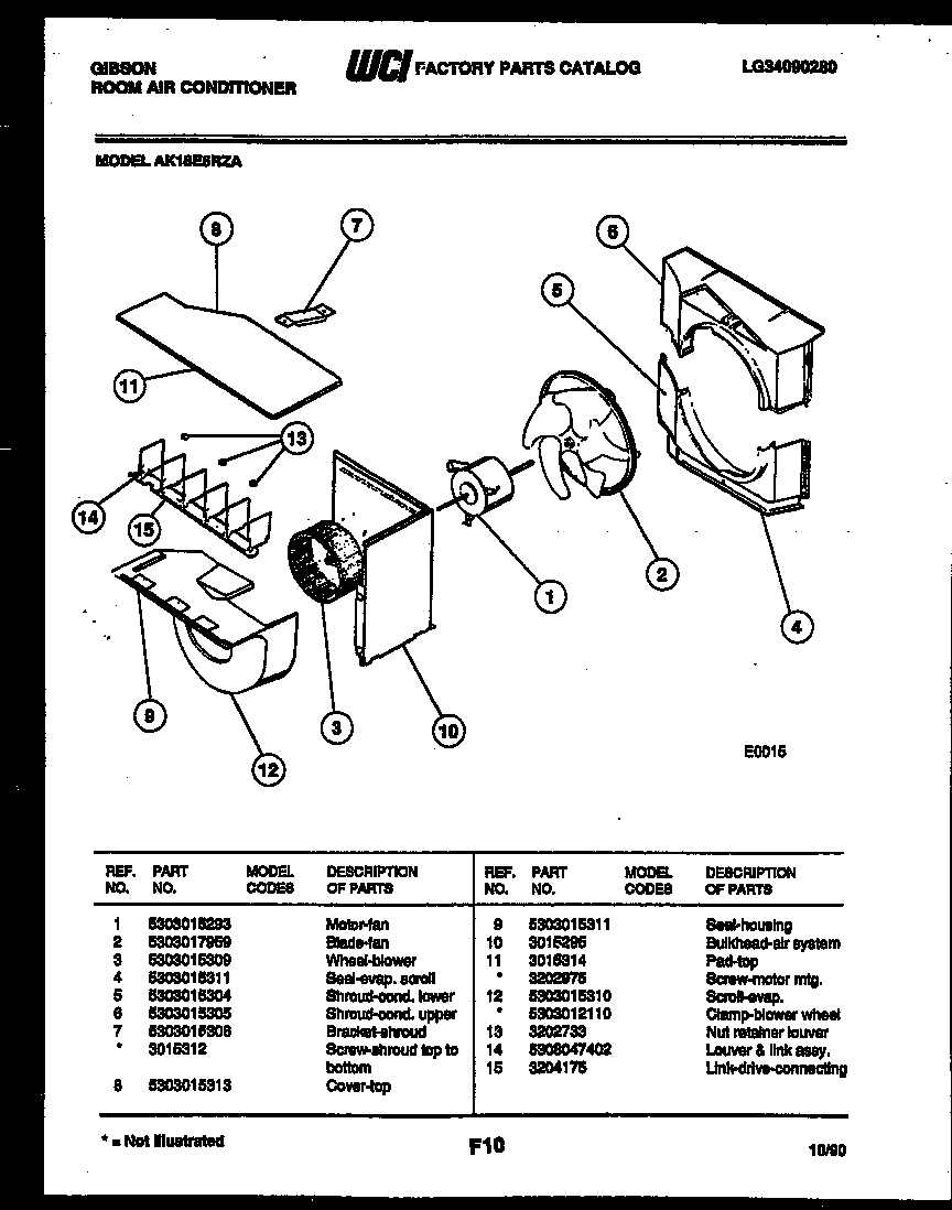 Air handling parts