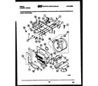 Gibson WL24F4WWMA control, seal and drum assembly diagram