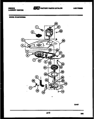 Motor and pump parts
