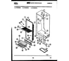 Gibson FV19F5WSFE cabinet parts diagram