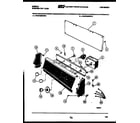 Gibson WA27M4WXFA console and control parts diagram