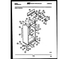 Gibson RT19F6WV3B cabinet parts diagram