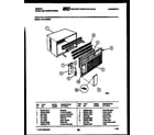 Gibson AK14C6EZA cabinet parts diagram