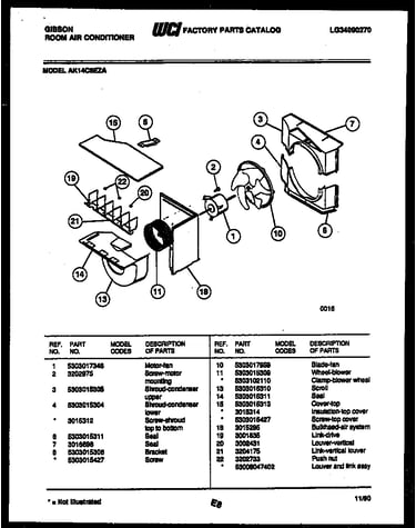 Air handling parts