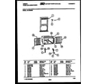 Gibson AK14C6EZA cabinet and installation parts diagram