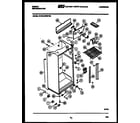 Gibson RD19F9WT3D cabinet parts diagram