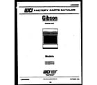 Gibson CGC2M5WXA cover page diagram