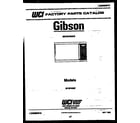 Gibson M13P4NW front cover diagram
