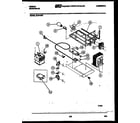 Gibson M13P4NW motor and electrical parts diagram