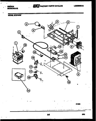 Motor and electrical parts