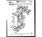 Gibson RT17F6WV3A cabinet parts diagram