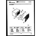 Gibson AL05A2RWG cabinet parts diagram