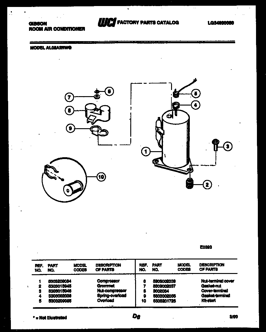 Compressor parts