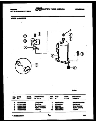 Compressor parts