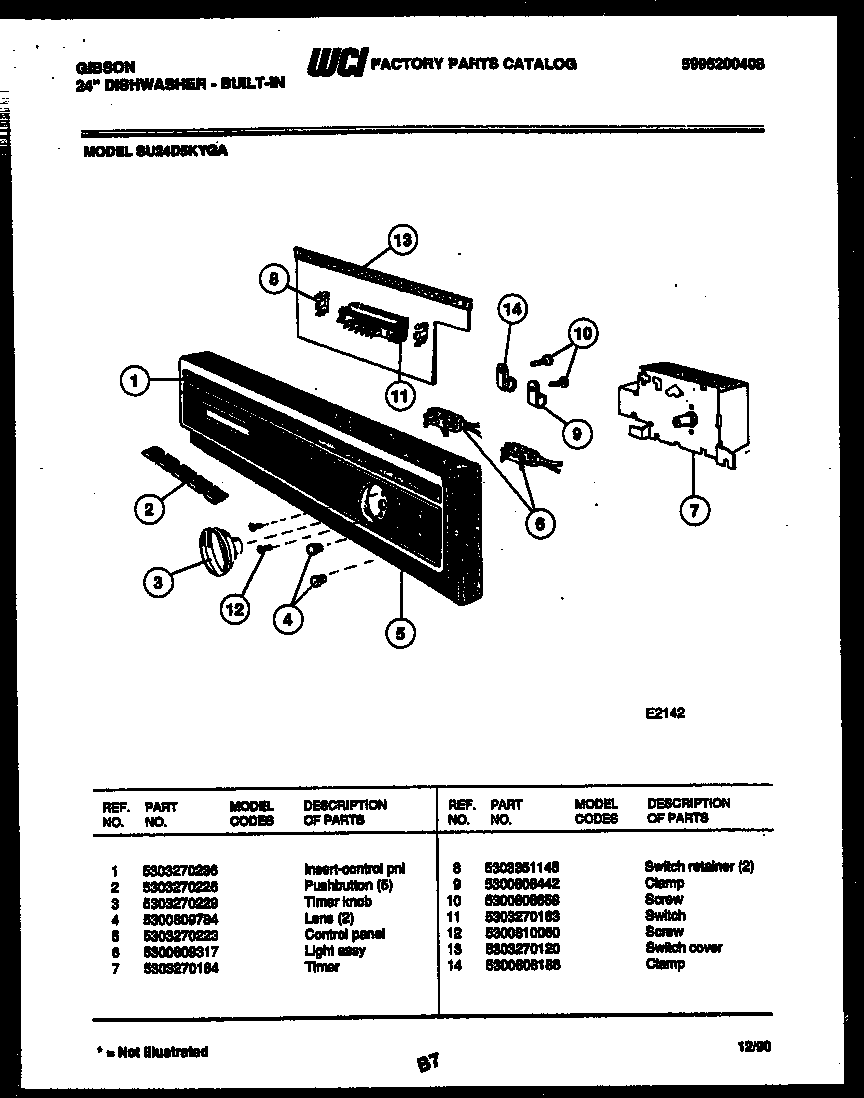 Control parts
