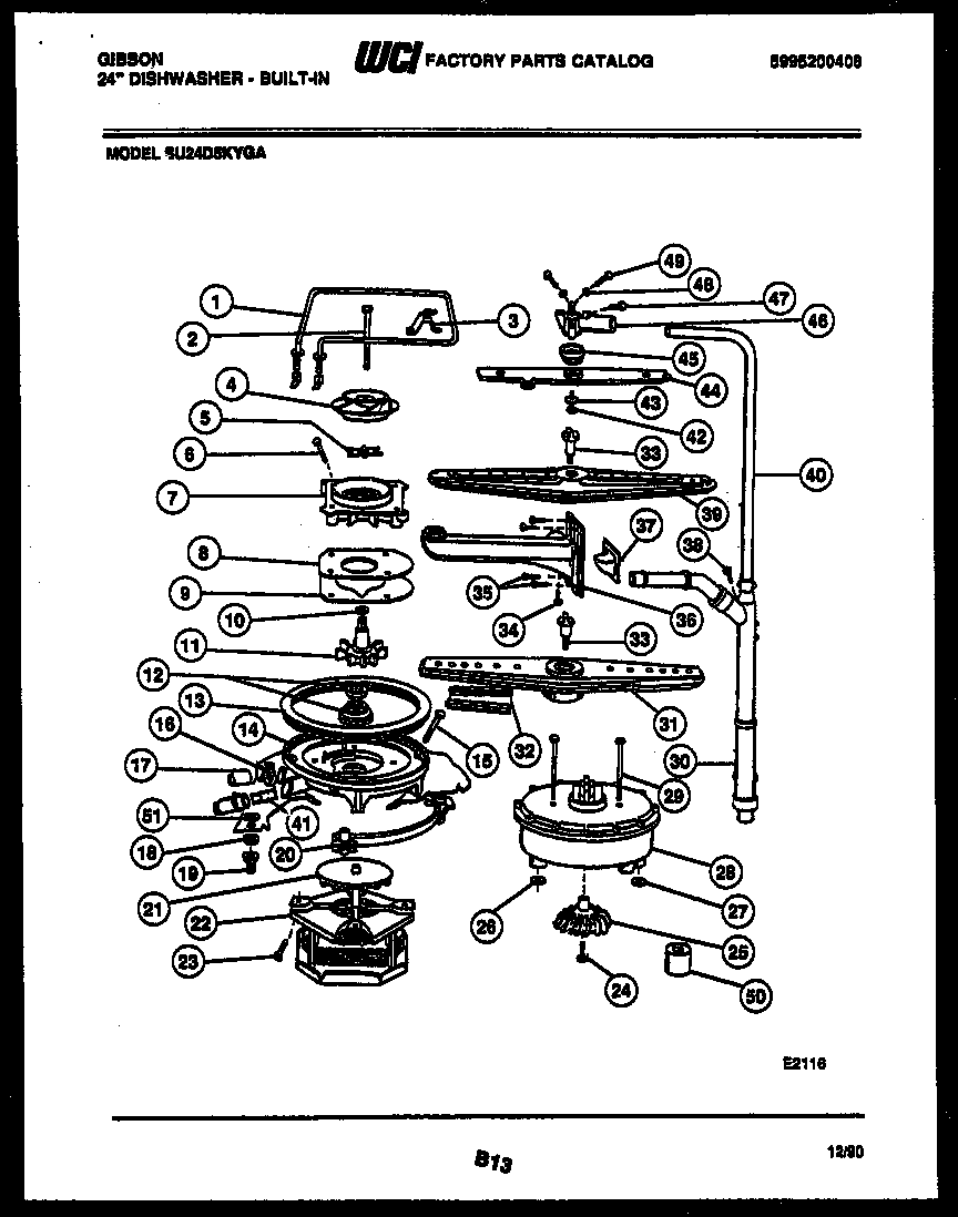 Motor pump parts