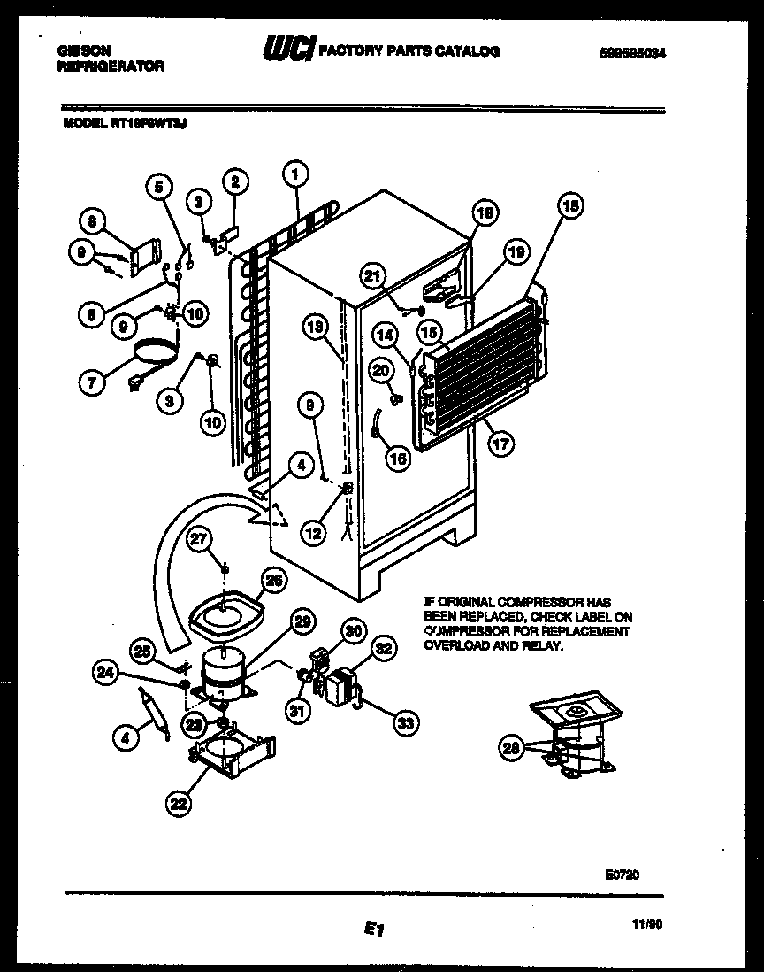 SYSTEM AND AUTOMATIC DEFROST PARTS