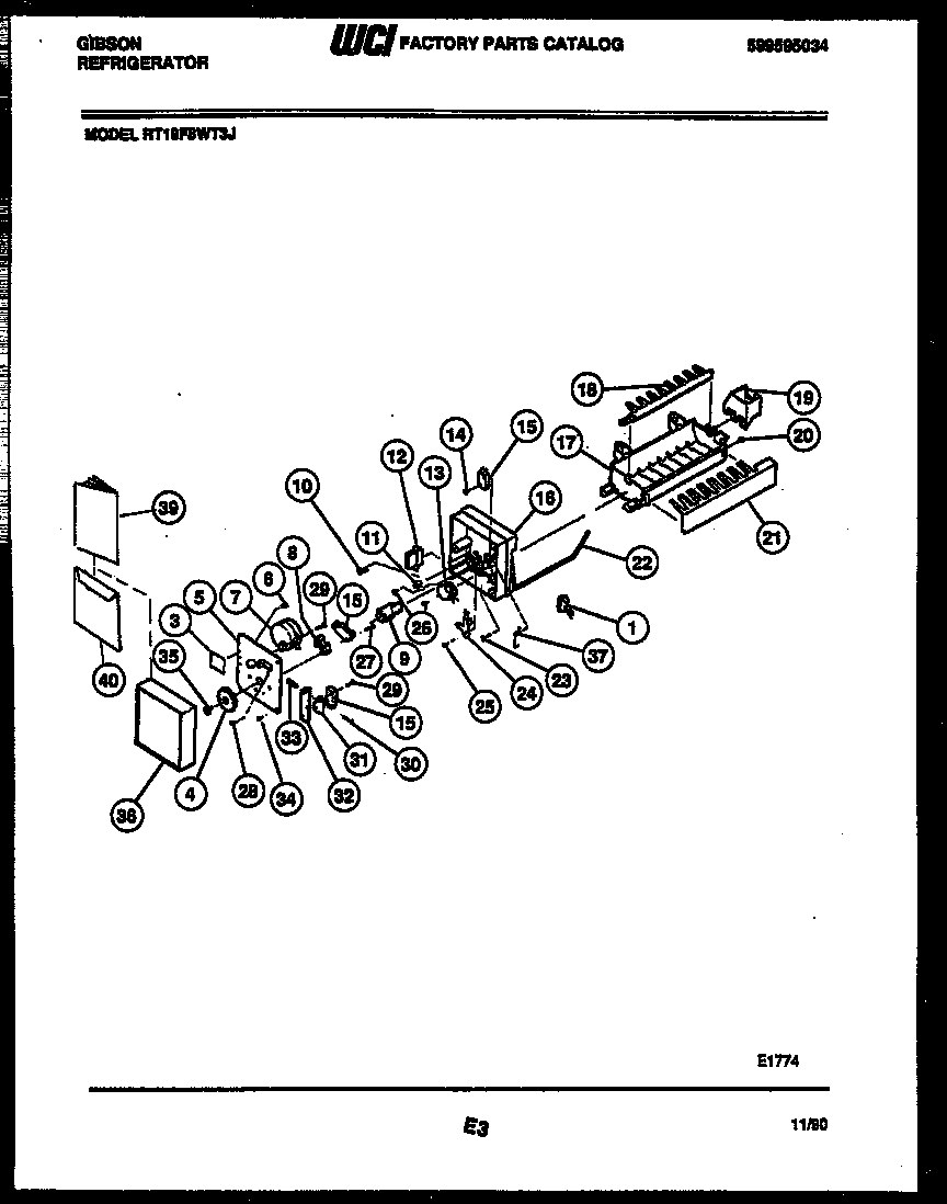 Ice maker parts