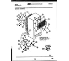 Gibson RD19F9WT3E system and automatic defrost parts diagram