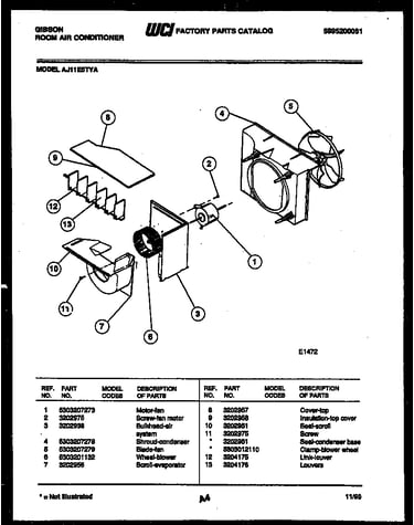 Air handling parts